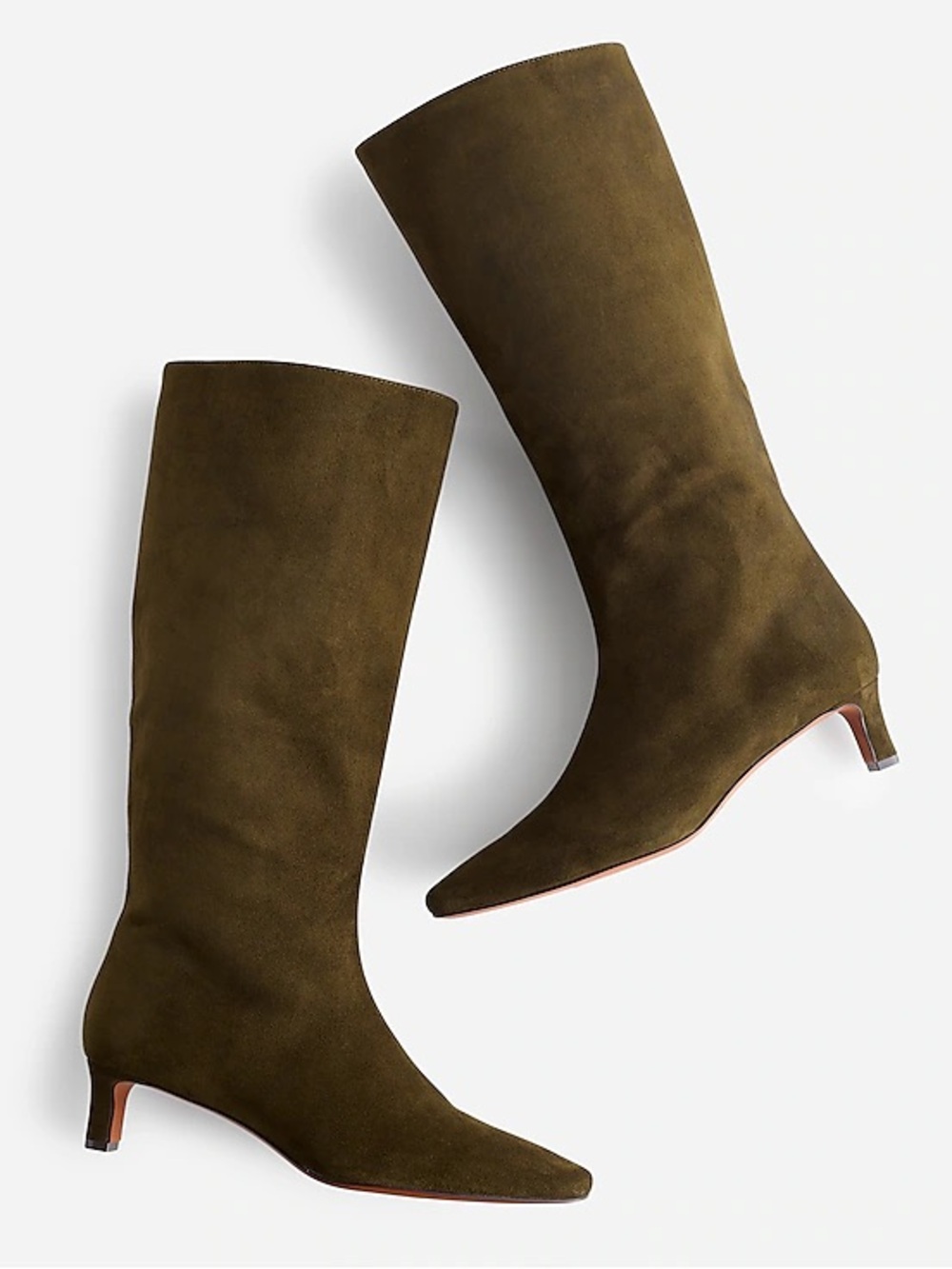 Madewell Dimes Kitten Heel Knee High Boots